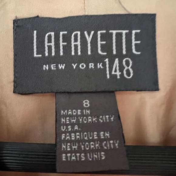 Lafayette 148 New York Silk Blend Jacket - Picture 3 of 3